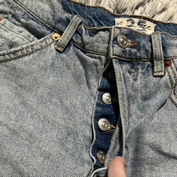 WE the free denim skirt size 25 - Picture 6 of 14